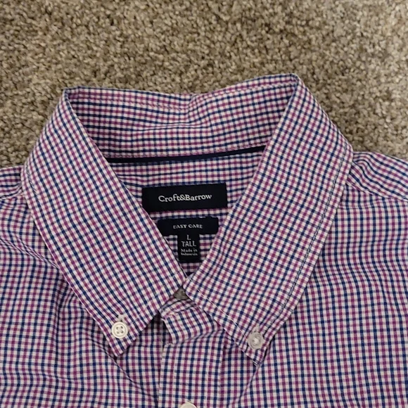 Croft & Barrow short sleeve button down - Picture 3 of 4
